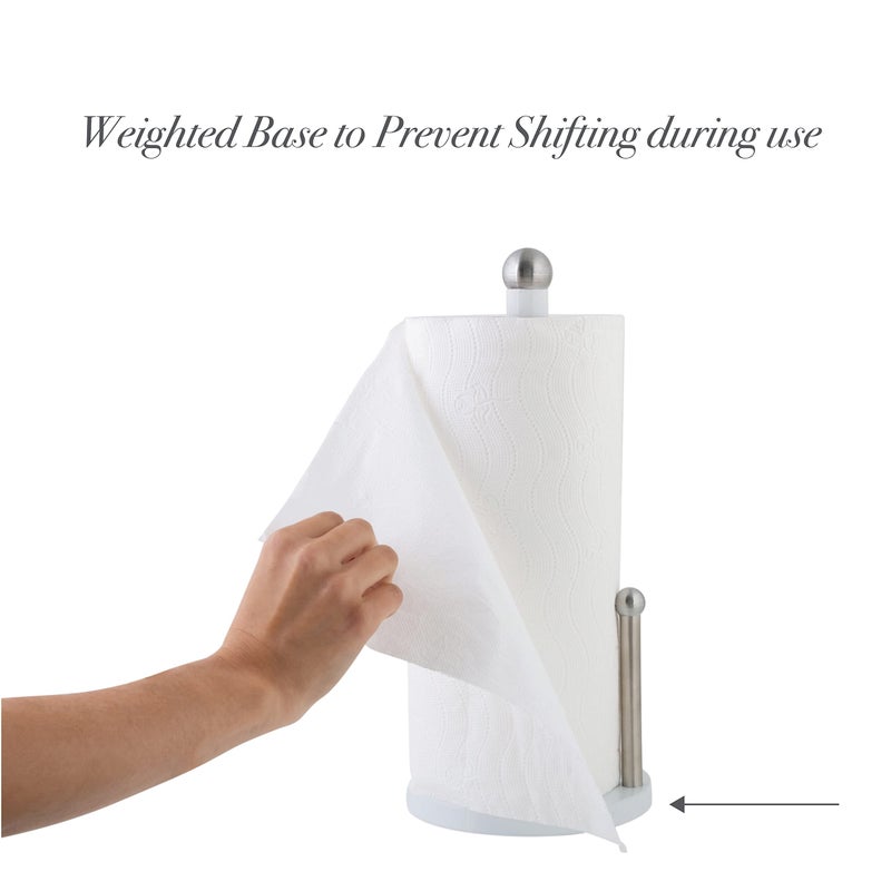 Kitchen Details Paper Towel Holder in White - Image 4